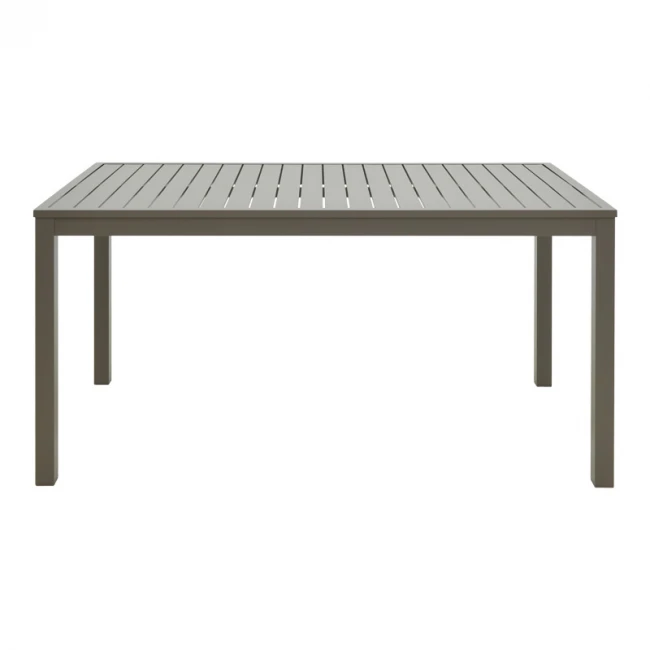 Kliton-Azelie dining table set of 5 pakoworld in champagne color 150x80x74cm