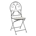 Mosaic pakoworld garden dining set set 3pcs metal black