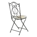 Sellis pakoworld dining set 3pcs mosaic-metal black