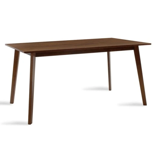 Τραπέζι Benson pakoworld MDF σε καρυδί απόχρωση 150x90x75εκ