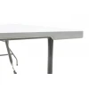 Professional catering table Rodeo pakoworld folding white granite 183x76x74
