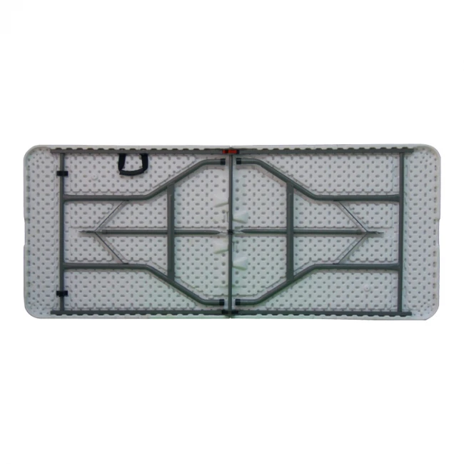 Τραπέζι catering-συνεδρίου Nedio pakoworld πτυσσόμενο-βαλίτσα λευκό 180x70x74εκ