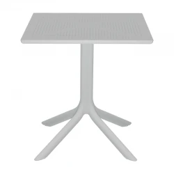 Groovy table pakoworld pp perforated white 60x60x76cm