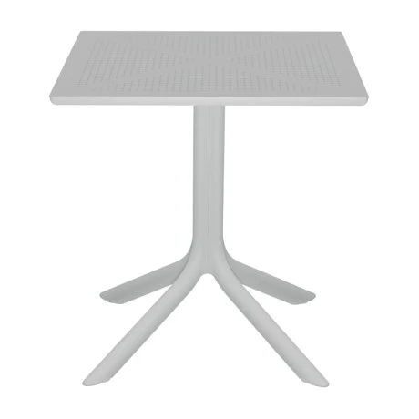 Groovy table pakoworld pp perforated white 60x60x76cm