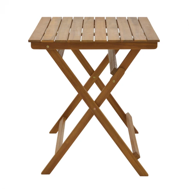 Foldable table Jaybo pakoworld natural acacia wood 100x65x72cm