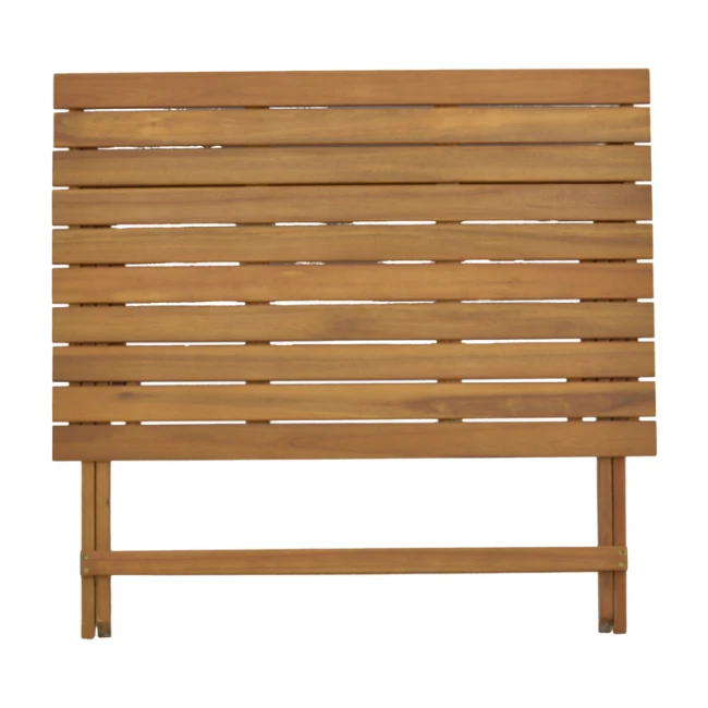 Foldable table Jaybo pakoworld natural acacia wood 100x65x72cm