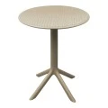 Merkon pakoworld pp table in cappuccino shade D60x75cm
