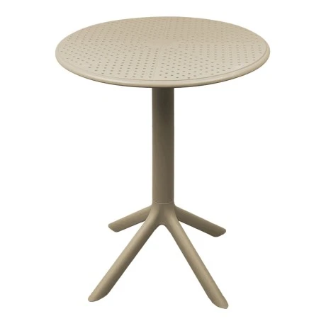 Merkon pakoworld pp table in cappuccino shade D60x75cm