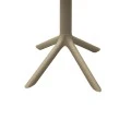 Merkon pakoworld pp table in cappuccino shade D60x75cm