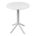Merkon pakoworld pp table in white shade D60x75cm