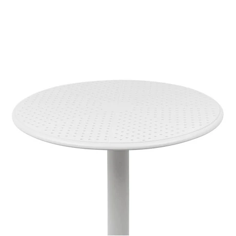 Merkon pakoworld pp table in white shade D60x75cm