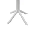 Merkon pakoworld pp table in white shade D60x75cm