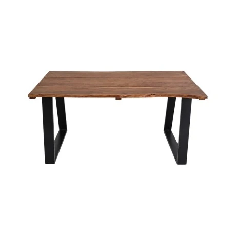 Miles pakoworld dining table solid acacia wood walnut 140x80x76cm