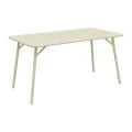 Table Moraja pakoworld cream metal 140x80x70cm