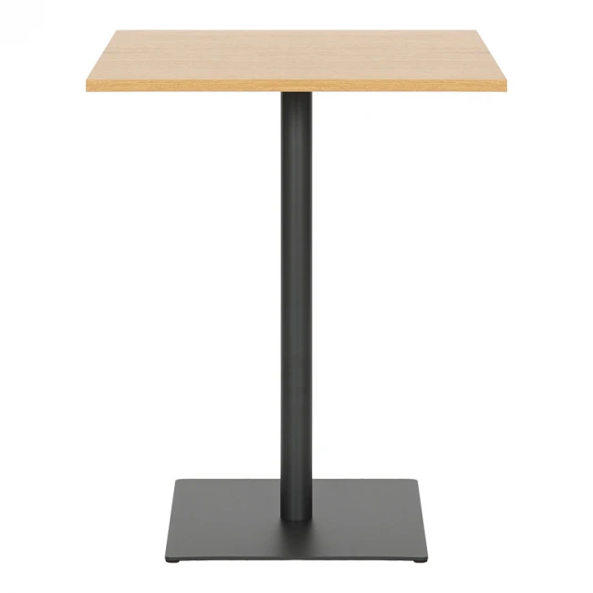 Τραπέζι Nerobian pakoworld mdf σε sonoma απόχρωση 60x60x75εκ