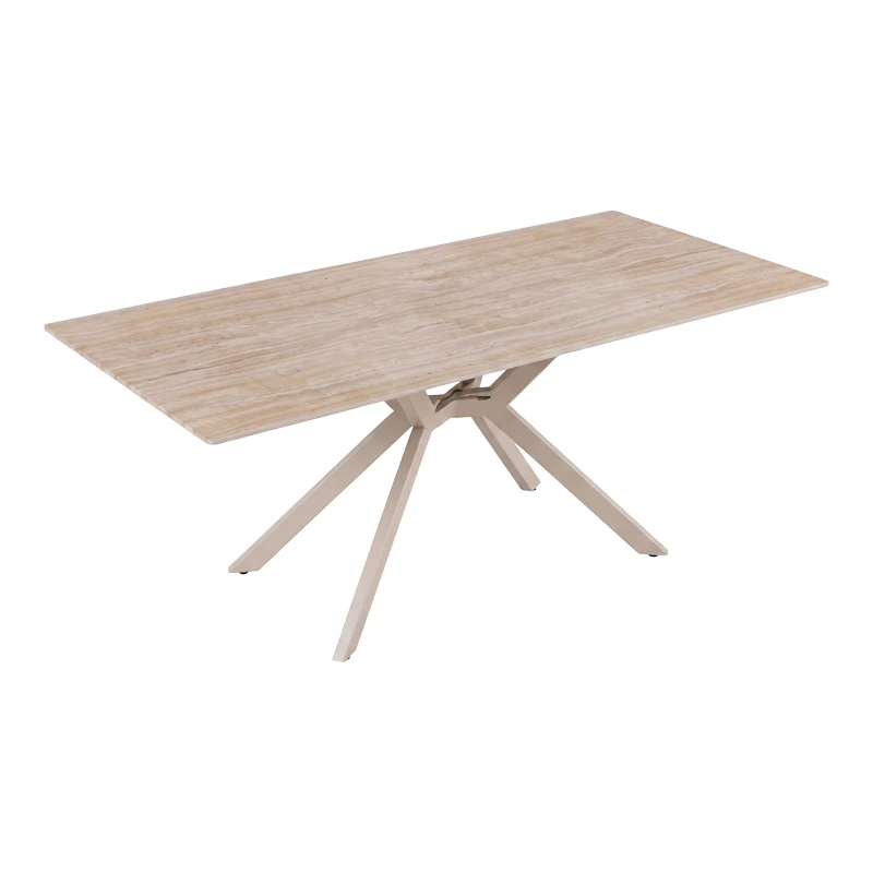 Table Olven pakoworld sintered stone in travertine look 180x90x75cm