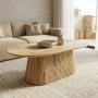 Aithra pakoworld coffee table, solid mango wood in natural shade, 120x60x42cm