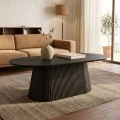 Aithra pakoworld coffee table black solid mango wood 120x60x42cm