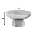 Chrissie coffee table pakoworld suar wood in natural shade D60x30cm
