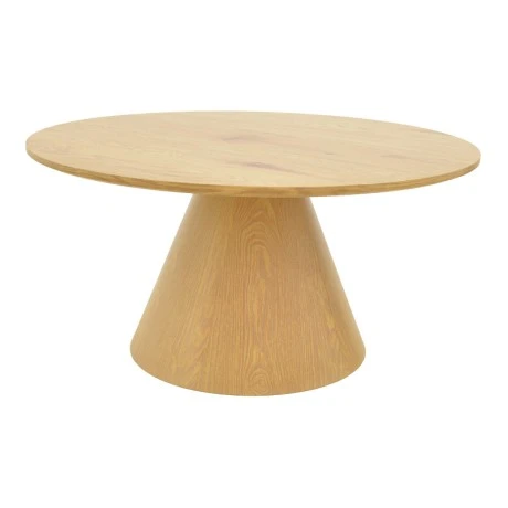 Donda pakoworld coffee table mdf-metal in sonoma shade D80x40cm