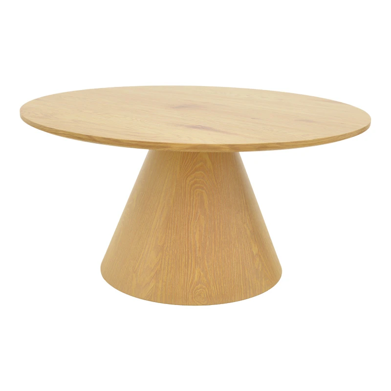 Donda pakoworld coffee table mdf-metal in sonoma shade D80x40cm