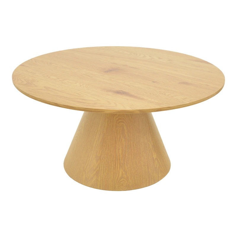 Donda pakoworld coffee table mdf-metal in sonoma shade D80x40cm