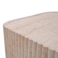 Coffee table Doric pakoworld MGO travertine look 80x80x38cm