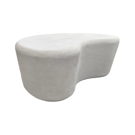 Coffee table Fedris pakoworld mdf white 80x70x34cm