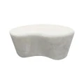 Coffee table Fedris pakoworld mdf white 80x70x34cm