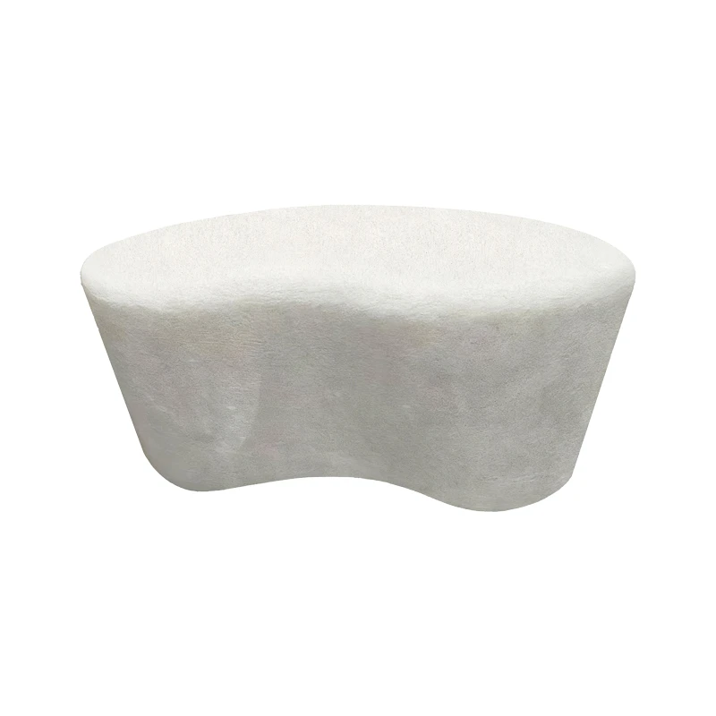Coffee table Fedris pakoworld mdf white 80x70x34cm