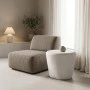 Coffee table Fedris pakoworld mdf white D60x45cm