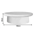Coffee table Herona pakoworld mdf white 100x60x34cm