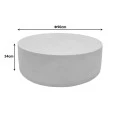 Ingendo pakoworld MGO cream coffee table D90x34cm