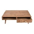 Coffee table Kaldio pakoworld solid acacia wood in natural color 120x60x40cm