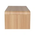 Kelba pakoworld mdf coffee table in natural shade 100x50x35.5cm