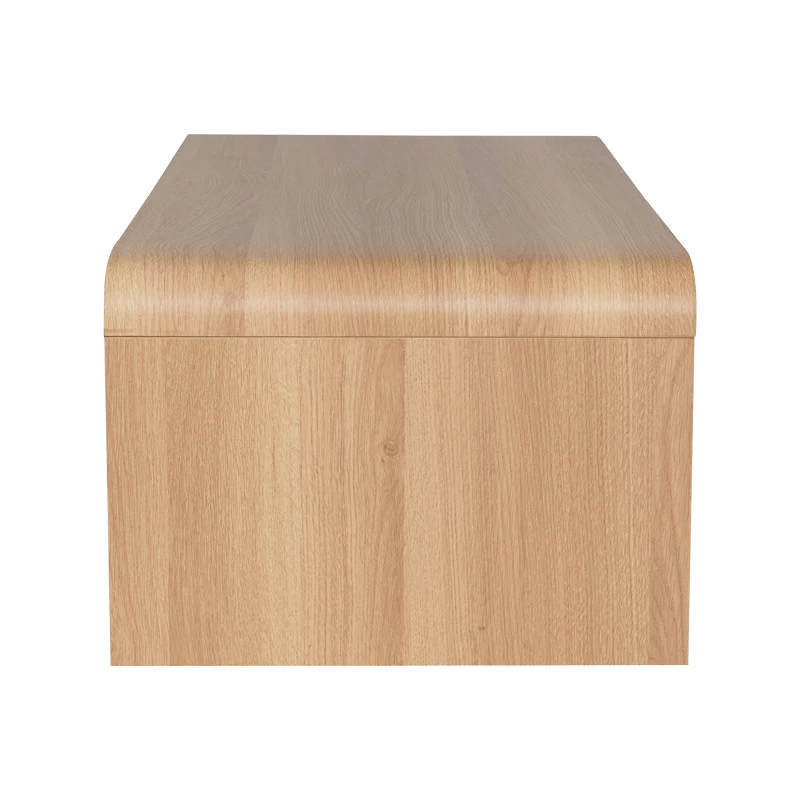 Kelba pakoworld mdf coffee table in natural shade 100x50x35.5cm