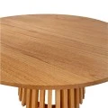Kenda I pakoworld mindi coffee table, natural wood, D80x45cm