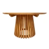 Kenda pakoworld mindi wood coffee table in natural shade D80x45cm