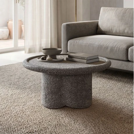 Coffee table Magnia pakoworld grey MGO D70x40cm