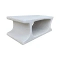Coffee table Nafel pakoworld mdf white 120x60x45cm