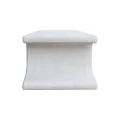 Coffee table Nafel pakoworld mdf white 120x60x45cm