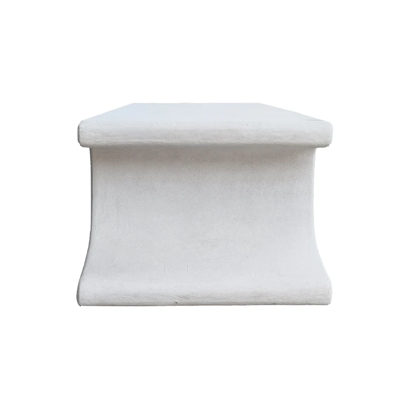Coffee table Nafel pakoworld mdf white 120x60x45cm