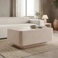 Coffee table Nerde pakoworld MGO cream 90x60x38cm