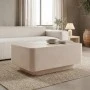 Coffee table Nerde pakoworld MGO cream 90x60x38cm