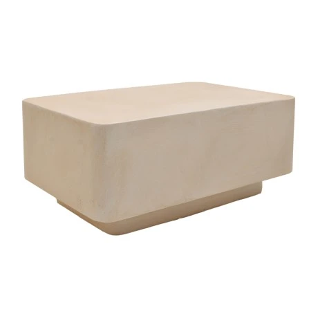 Coffee table Nerde pakoworld MGO cream 90x60x38cm