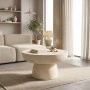 Coffee table Nuebo pakoworld MGO cream D70x40cm