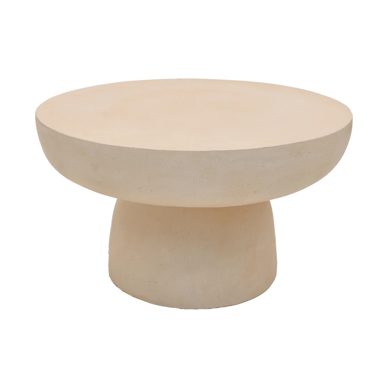 Coffee table Nuebo pakoworld MGO cream D70x40cm