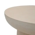 Coffee table Nuebo pakoworld MGO cream D70x40cm