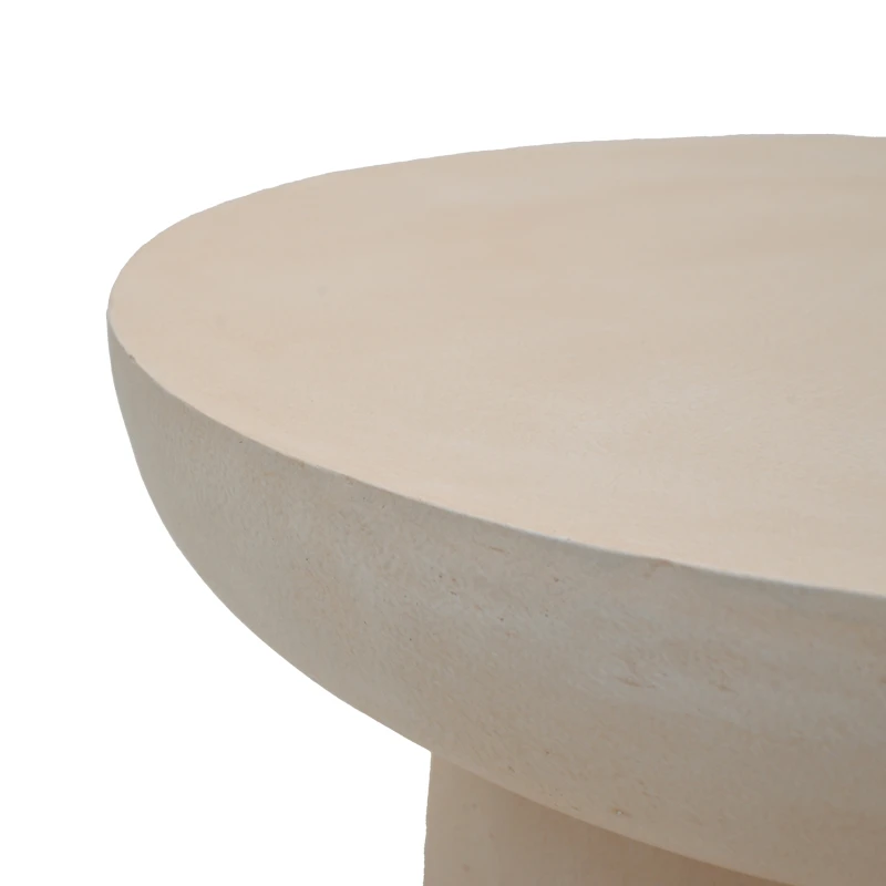 Coffee table Nuebo pakoworld MGO cream D70x40cm