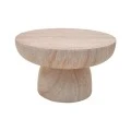Coffee table Nuebo pakoworld MGO travertine look D70x41.5cm